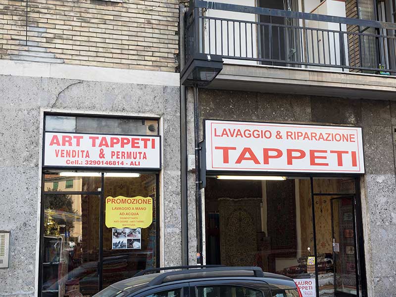 Il nostro negozio di tappeti persiani a Milano